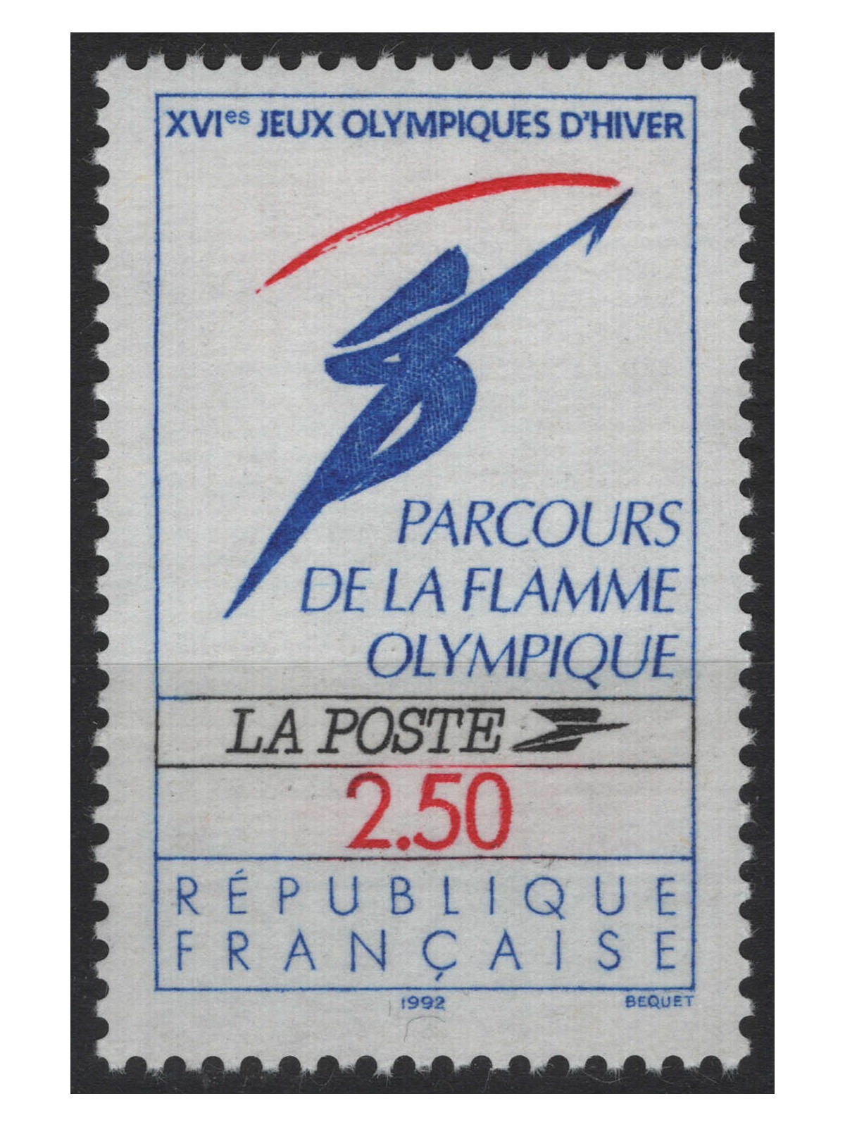 FRANCE 1991 Olympic Games (Official Logo) MNH**