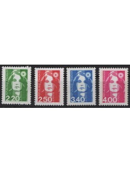 FRANCE 1991 Marianne of the Bicentenary 4v MNH**