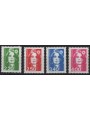 FRANCIA 1991 Marianna del Bicentenario 4v MNH**
