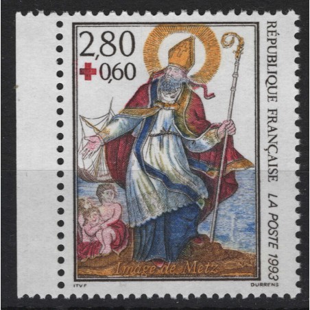 FRANCE 1993 Pro Red Cross (from booklet) MNH**