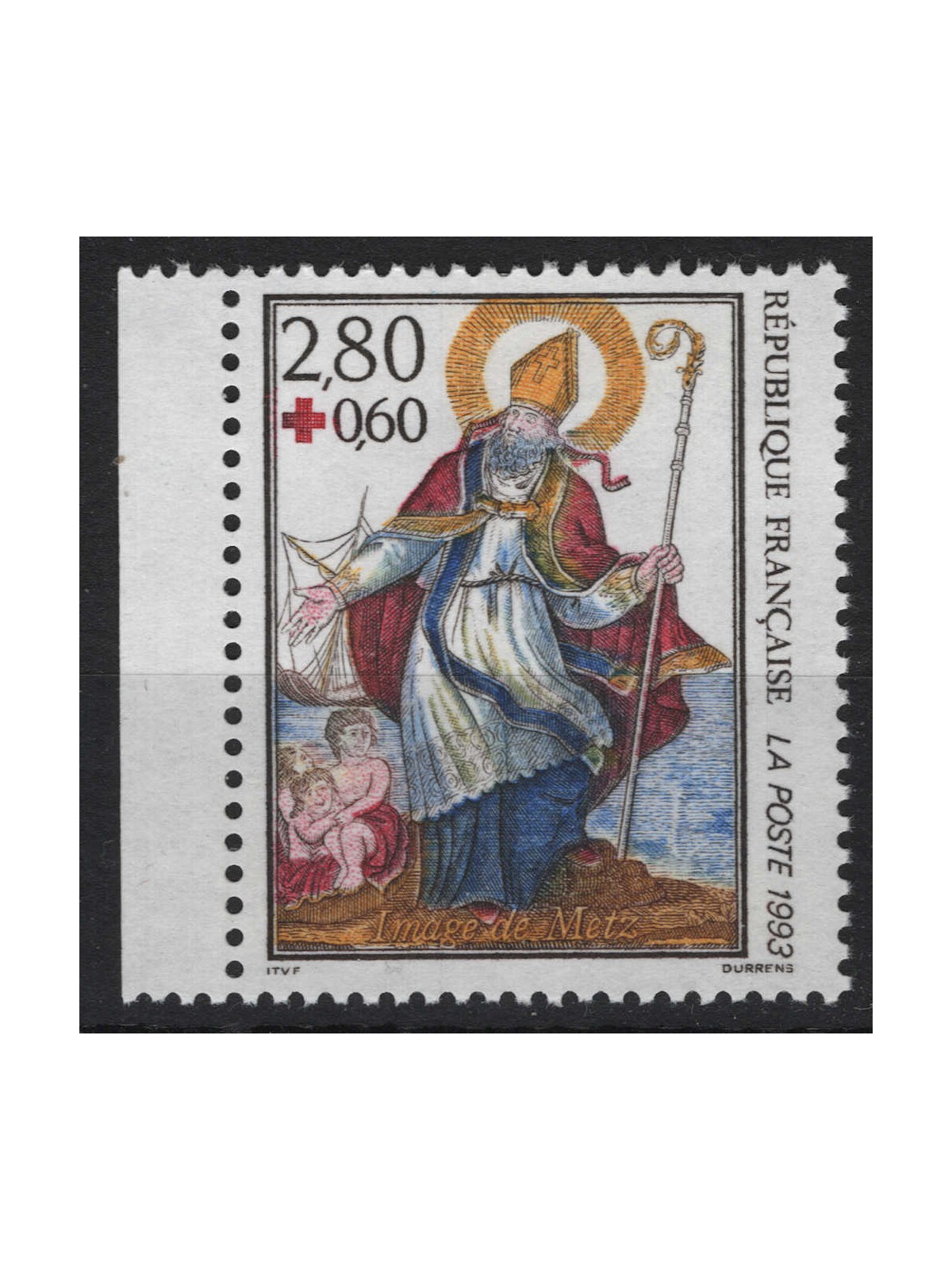 FRANCIA 1993 Pro Croce Rossa (da LB) MNH**