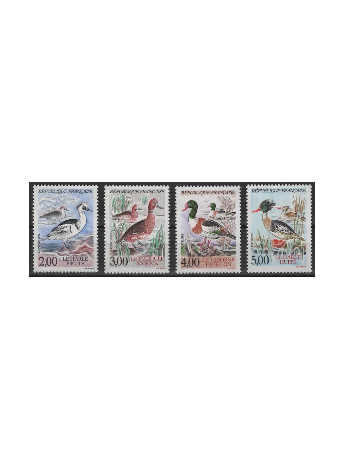 FRANCE 1993 Nature in France (10st series) 4v MNH**