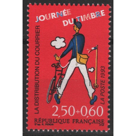 FRANCIA 1993 Giornata del Francobollo MNH**