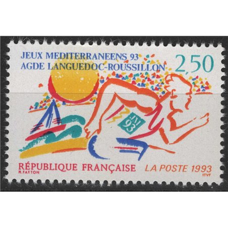 FRANCE 1993 Stamp Day MNH**
