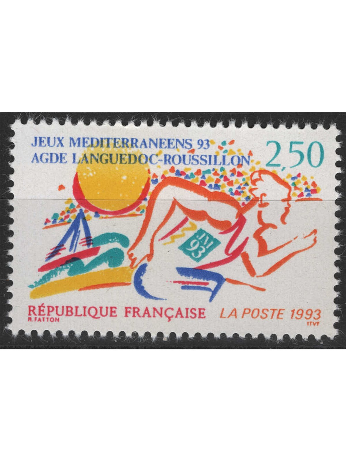 FRANCIA 1993 Giochi del Mediterraneo MNH**