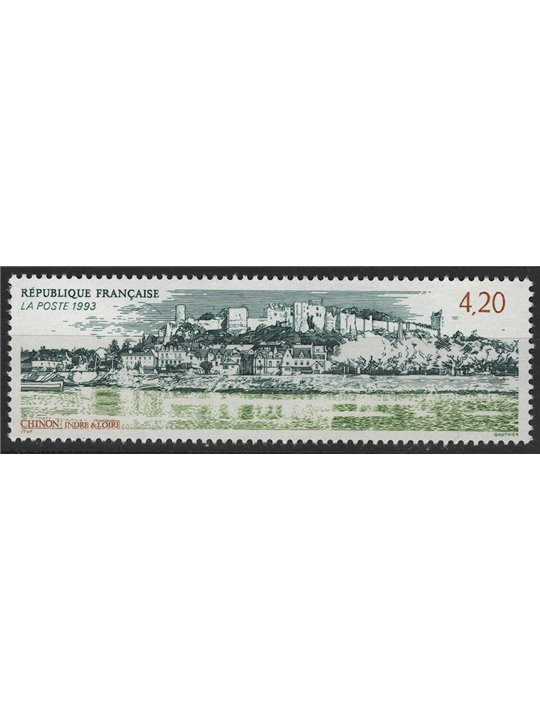 FRANCIA 1993 Serie turistica (Chinon) MNH**