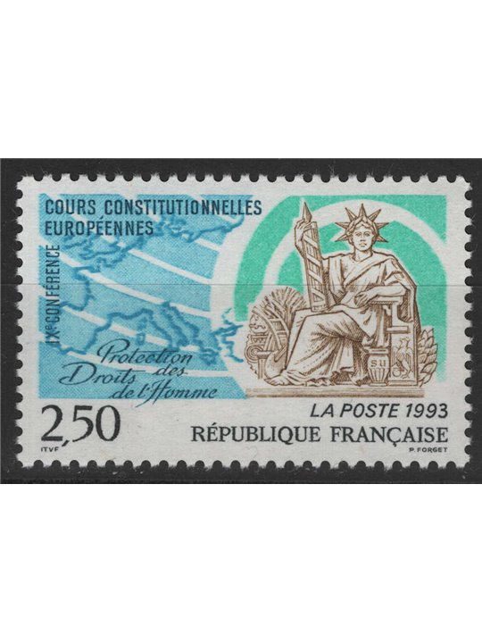 FRANCIA 1993 Diritti dell'Uomo MNH**