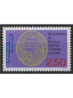 FRANCIA 1993 Museo nazionale MNH**