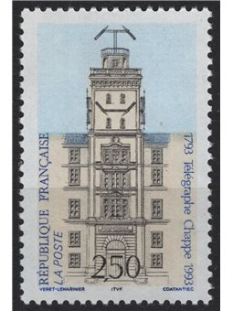 FRANCE 1993 Optical Telegraph MNH**