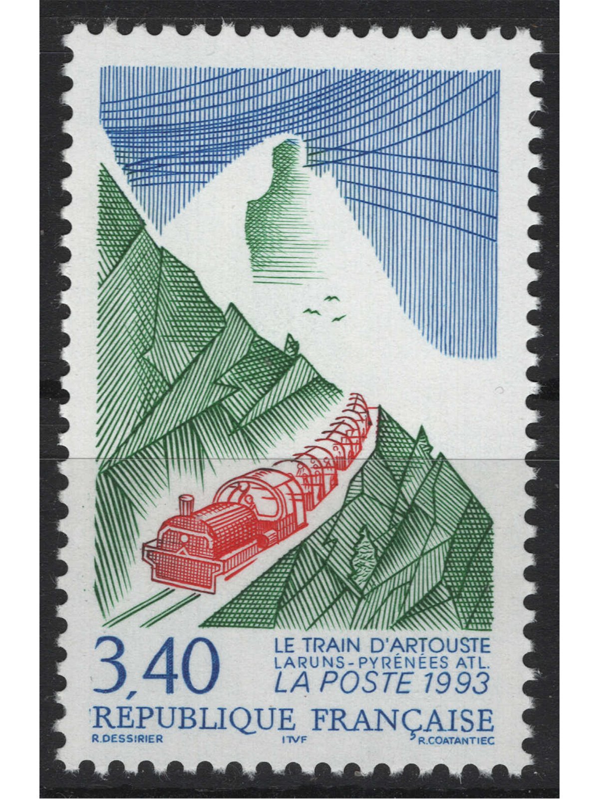 FRANCE 1993 Tourist Series (Pyrenees) MNH**