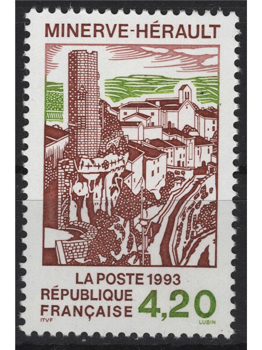 FRANCE 1993 Tourist Series (Minerve-Hérault) MNH**