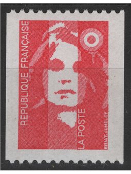 FRANCE 1993 Marianne (2,80 red coil) MNH**