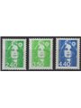 FRANCIA 1993 Marianna 3v MNH**