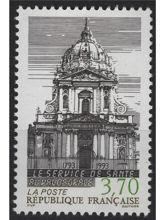 FRANCIA 1993 Ospedale militare MNH**