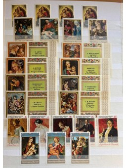 1970/1990 Tematica Natale Paesi Europei ed ex Colonie Inglesi MNH**