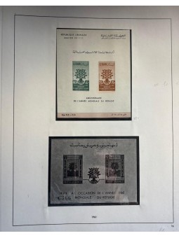 1960/1962 Tematica Rifugiato MNH**