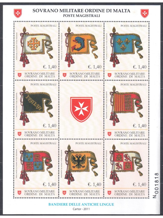 SMOM Lotto di francobolli anni 1990/2000 MNH**