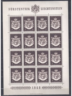 Liechtenstein anni 1960/1970 Lotto di 6 Minifogli MNH**