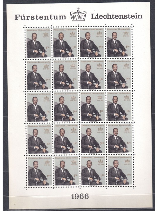 Liechtenstein 1960s/1970s Set of 6 mini-sheets MNH**