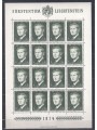 Liechtenstein anni 1960/1970 Lotto di 6 Minifogli MNH**