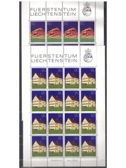 Liechtenstein anni 1974/1976 Lotto di 12 Minifogli MNH**