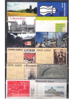 Danimarca anni 1980/1990 Lotto di 24 Libretti MNH**