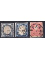 Ancient Italian States: 3 used (counterfeit) stopper coins