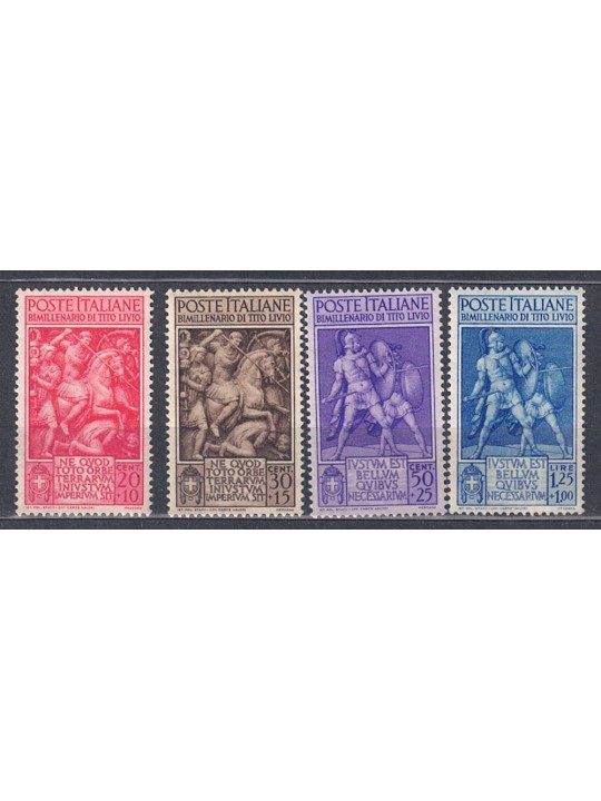 ITALIA REGNO 1941 Bimillenario Tito Livio 4v MNH**