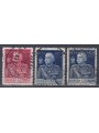 ITALIA REGNO 1925-26 Giubileo del Re dent. 13½ 3v us