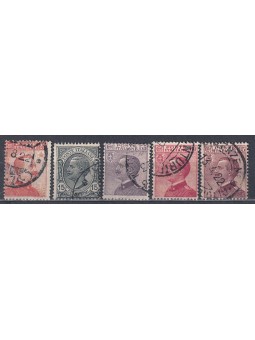 ITALIA REGNO 1917-20 Michetti 5v us