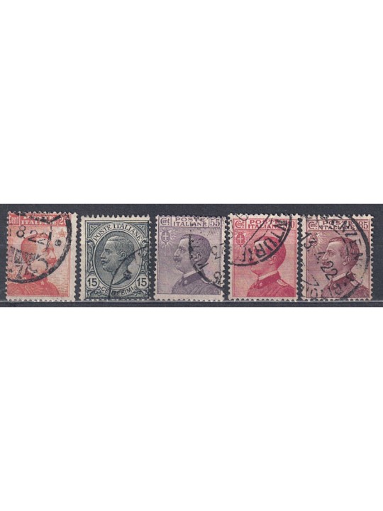 ITALIA REGNO 1917-20 Michetti 5v us