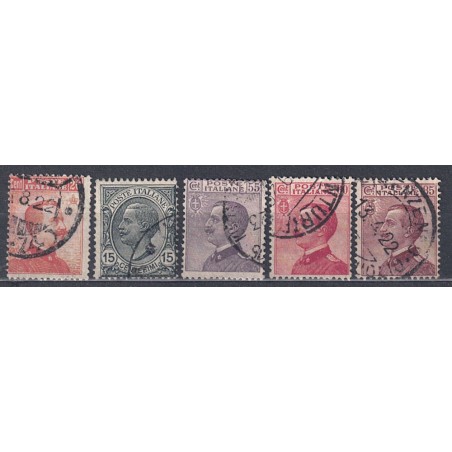 ITALIA REGNO 1917-20 Michetti 5v us