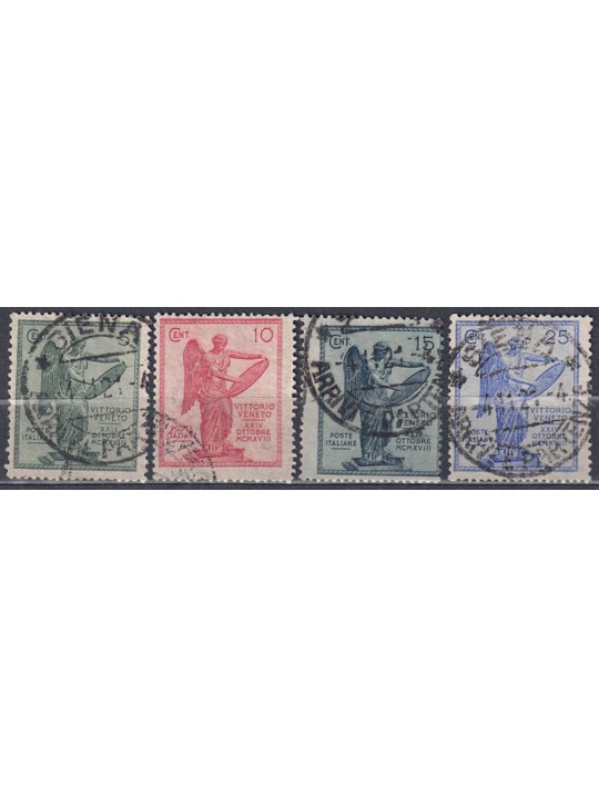 ITALIA REGNO 1921 Anniversario della Vittoria 4v us