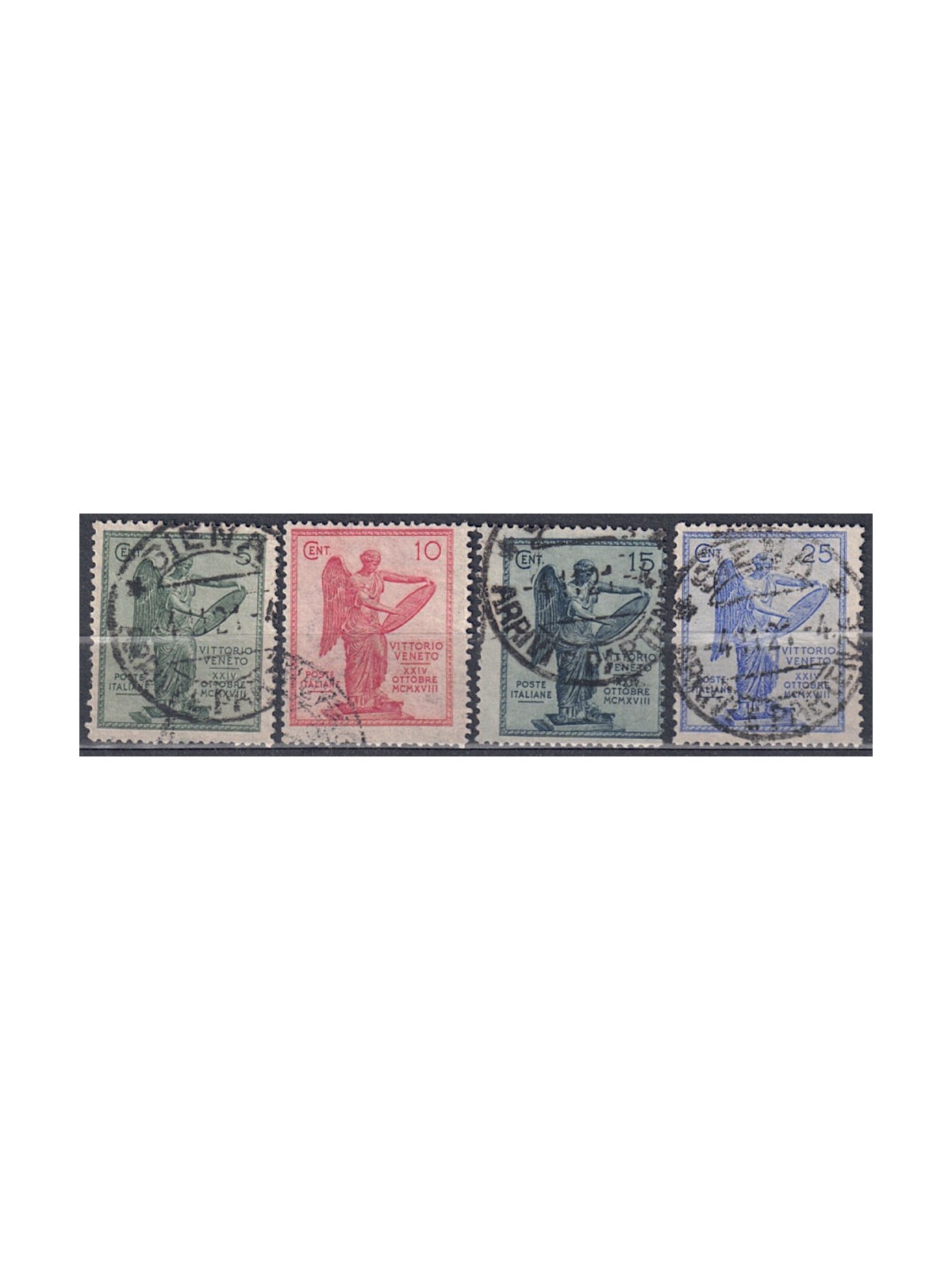 ITALIA REGNO 1921 Anniversario della Vittoria 4v us