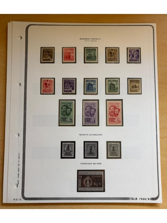 Mari Regno / RSI sheets with used