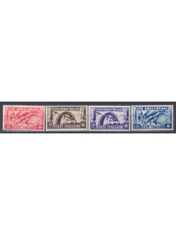 ITALIA REGNO 1936 Fiera di Milano 4v MNH**