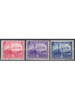 ITALIA REGNO 1939 Ferrovie italiane 3v MNH**