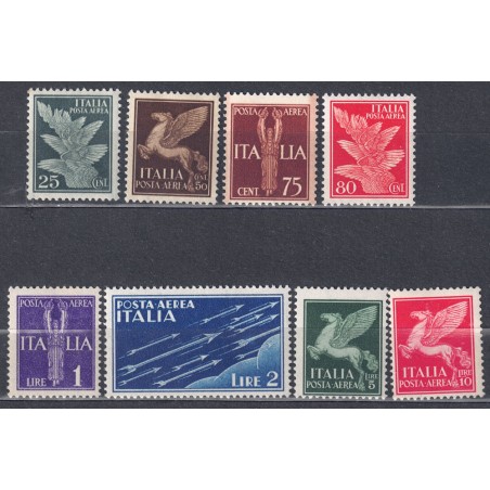 ITALY KINGDOM 1930-32 Airmail, allegorical subjects 8v MNH**