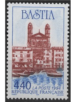 FRANCIA 1994 Serie Turistica (Bastia) MNH**