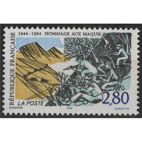 FRANCIA 1994 Omaggio alla Resistenza MNH**