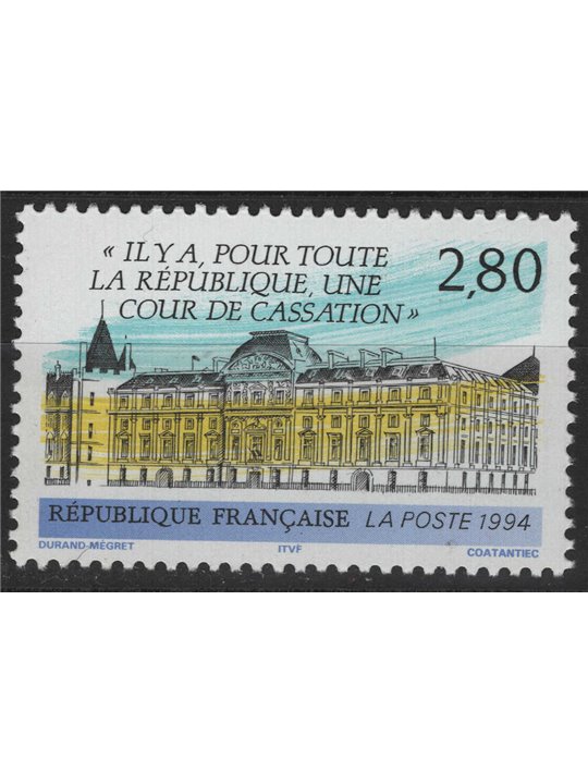FRANCIA 1994 Corte di Cassazione MNH**