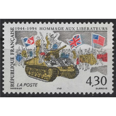 FRANCIA 1994 Cinquantenario della Liberazione MNH**
