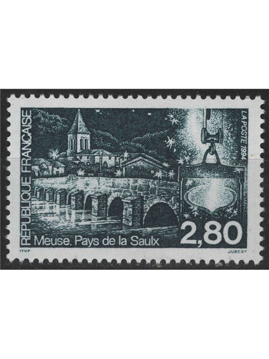 FRANCIA 1994 Serie turistica (Rupt-aux-Nonains) MNH**