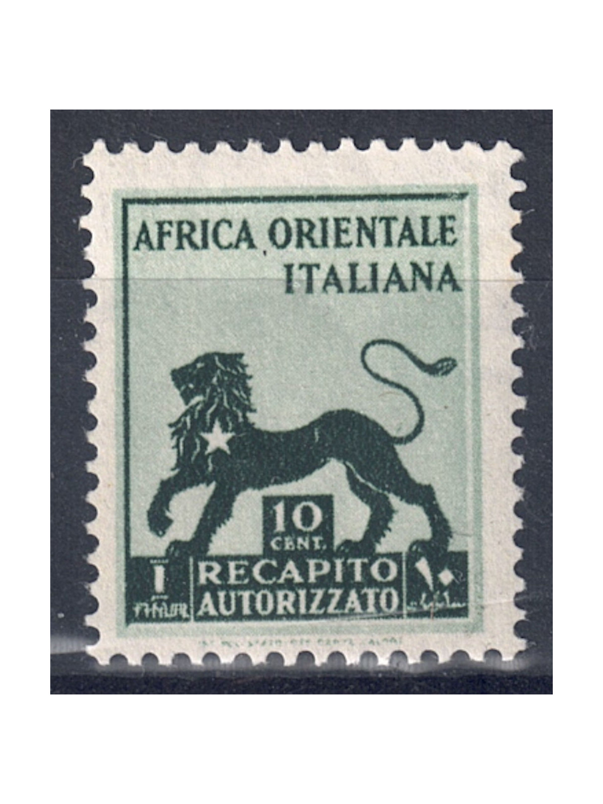 ITALIAN EAST AFRICA 1942 Authorized delivery MNH**