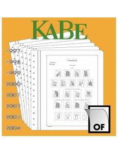 VATICAN 2001 Leuchtturm Kabe album sheets with double pockets for single us