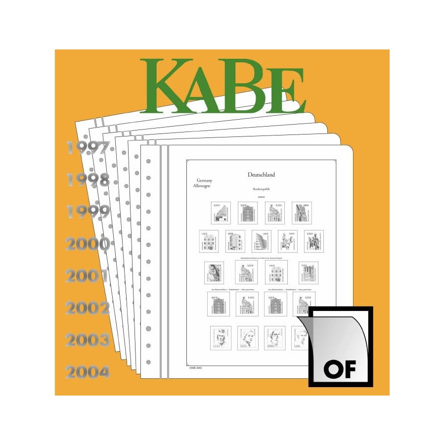 VATICAN 2005 Leuchtturm Kabe album sheets with double pockets for single us