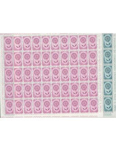 ITALY 1964 Europe 2 full sheets np MNH**