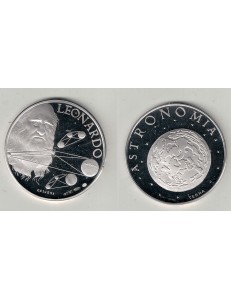 LEONARDO DA VINCI Astronomia, Eclissi, Medaglia d'argento