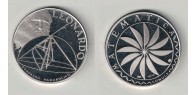 LEONARDO DA VINCI Matematica, Compasso parabolico, Medaglia d'argento