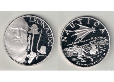 LEONARDO DA VINCI Nautica, Palombaro, Medaglia d'argento